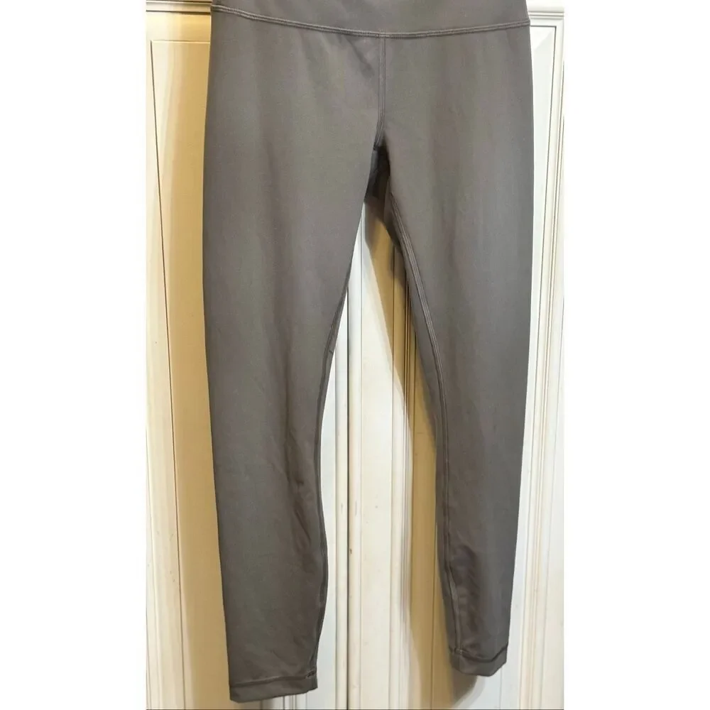 Lululemon Women's Pull On Stretch Athletic Yoga Cropped Leggings Black Size 6 - Picture 4 of 9